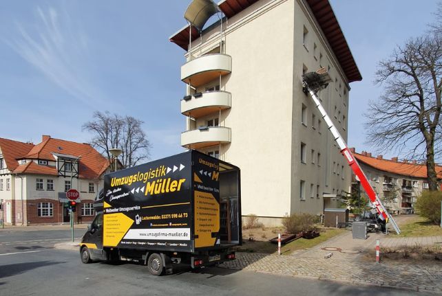 Umzug von Wiesbaden nach Baqa-Dschatt, mit uns richtig umziehen